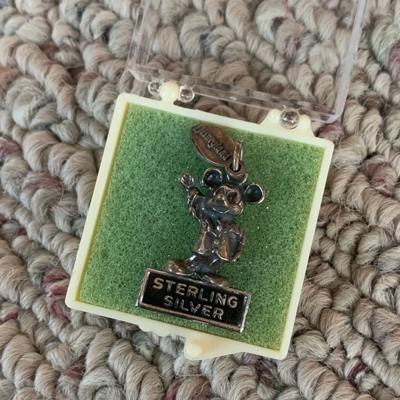 Disney Mickey Mouse Sterling Silver Charm